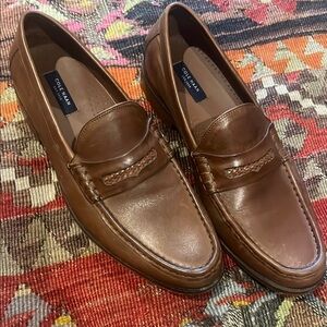 Cole Haan Brown Leather Loafers
